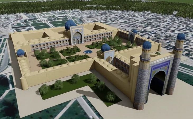 Дворец Ак-Сарай в Шахрисабзе — история, экскурсии, режим работы и цены